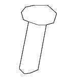 82143SDAA01ZA - Body: Headrest Guide for Honda: Accord, Accord Crosstour, Civic, Clarity, Crosstour, Insight, Pilot Image