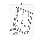 81327SZAA11ZA - Body: Seat Back Panel for Honda: Pilot Image