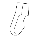 81377SZAA01ZB - Body: Recline Cover for Honda: Pilot Image