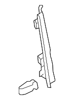 4F0868203A4PK - Body: Pillar Cover for Audi Image