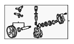 443100C120 - Steering: Power Steering Pump for Toyota Image