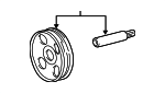 443030C060 - Steering: Pulley for Toyota Image