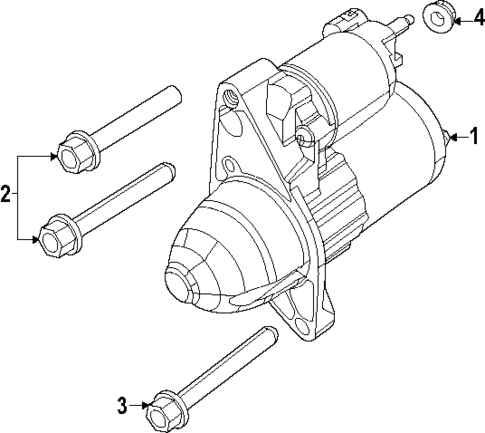 Starter for 2024 Jeep Compass #0
