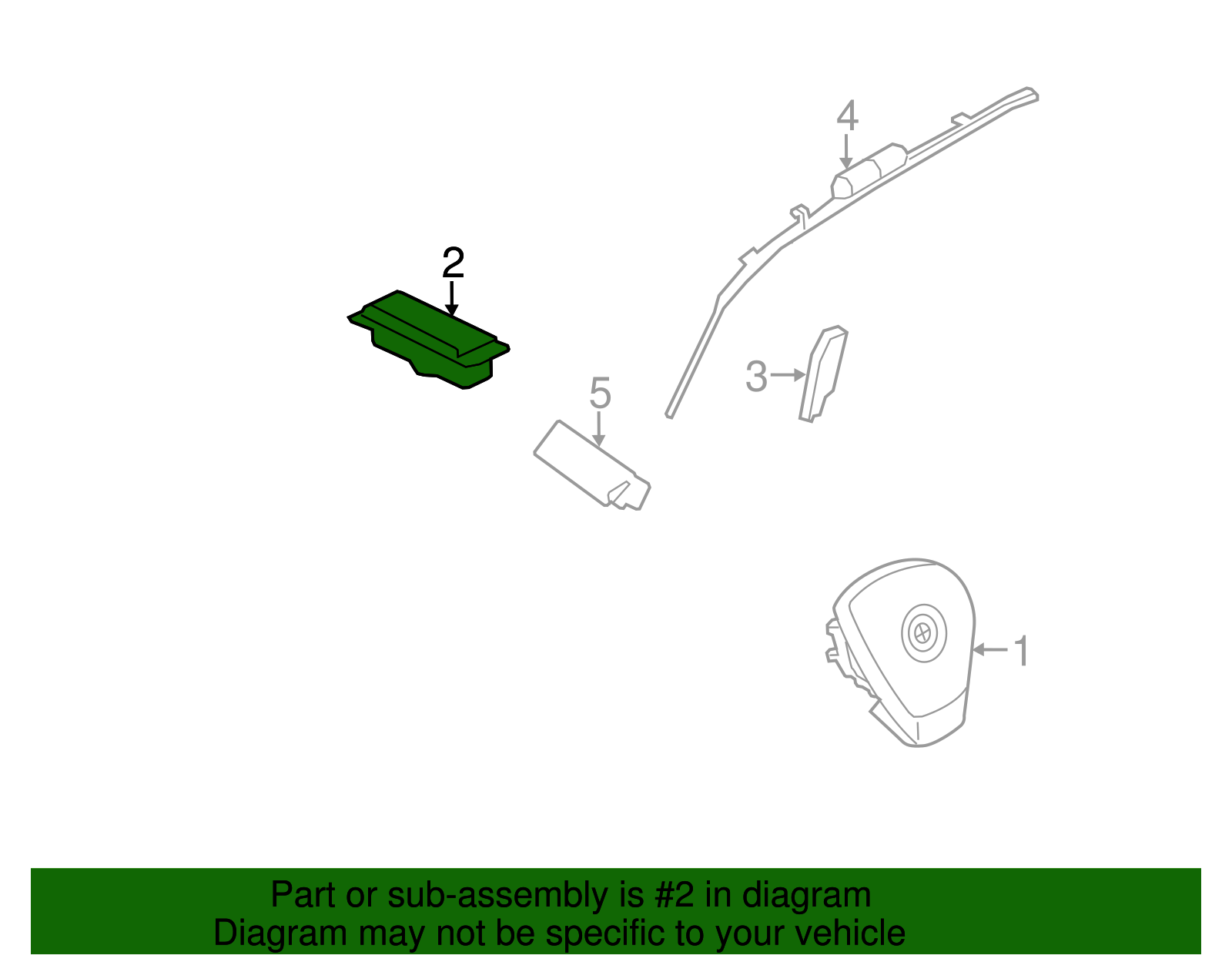 Passenger Inflator Module - BMW (72-12-9-252-311)