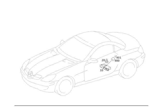 1719010200 - : Control Unit for Mercedes-Benz Image