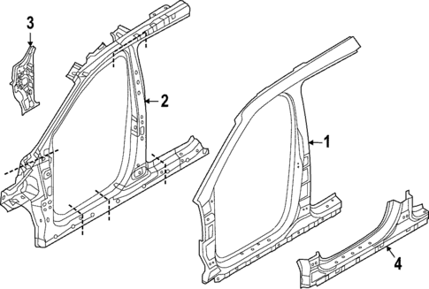 Rocker for 2025 Kia Sportage #0