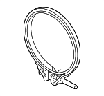 18328612537 - Exhaust: Converter &amp; Pipe Retainer Ring for BMW: 340i, 340i GT xDrive, 340i xDrive, 440i, 440i Gran Coupe, 440i xDrive, 440i xDrive Gran Coupe, 540i, 540i xDrive, 640i xDrive Gran Turismo, 740i, 740i xDrive, 745e xDrive, 840i, 840i Gran Coupe, 840i xDrive, 840i xDrive Gran Coupe, M2, M240i, M240i xDrive, M340i, M340i xDrive, M440i, M440i Gran Coupe, M440i xDrive, M440i xDrive Gran Coupe, X3, X4, X5, X6, X7, Z4 Image