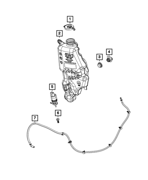 Wiper and Washer System for 2023 Ram 1500 #1
