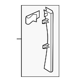 3C8868238A9B9 - Body: Lining for Volkswagen Image