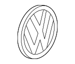 3CM853630DPJ - Body: Emblem for Volkswagen: Atlas, Atlas Cross Sport, Taos Image