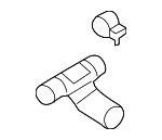 98711135300 - : Exhaust Pipe for Porsche: Boxster, Cayman Image