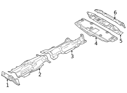 Heat Shields for 2024 BMW X1 #0