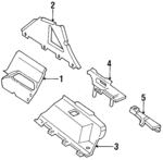 8495080M00 - Body: Lower Quarter Trim for Nissan Image