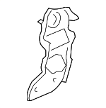 89041873 - : Bracket for Chevrolet: Equinox | Pontiac: Torrent Image