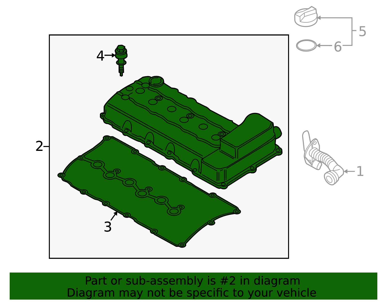 2006-2018 Volkswagen Valve Cover 03H-103-429-L | OEM Parts Online