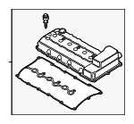 3H103429L - Engine: Valve Cover for Volkswagen: CC, Passat, Touareg Image