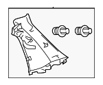 6247152360B0 - : Sail Panel Trim for Toyota Image