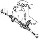 4419901 - Steering: Outer Tie Rod for Dodge: Dakota Image