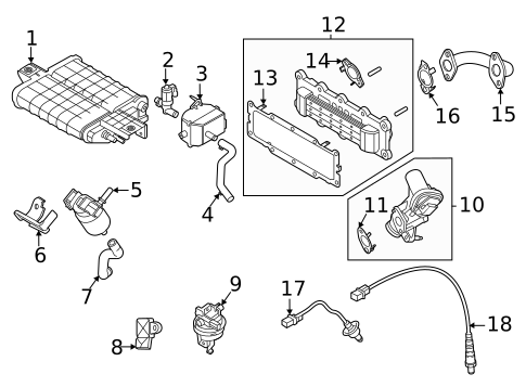 EGR System for 2023 Hyundai Elantra #0