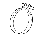 PE0213735 - Engine: Air Hose Clamp for Mazda: 3, 6, CX-3, CX-5, MX-5 Miata Image