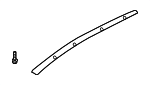 87235D9020 - : Roof Molding for Kia: Sportage Image
