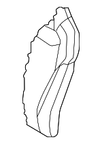 4M8881776 - : 2020-2025 Audi - Seat Back Pad for Audi: RS Q8, SQ7, SQ8 Image