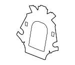 4M0881840 - Body: Insert for Audi: Q7, Q8, RS Q8, SQ7, SQ8 Image