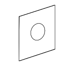5388230030 - Body: Fender Seal for Toyota Image