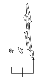 5388206170 - Body: Rear Seal for Toyota: Camry Image