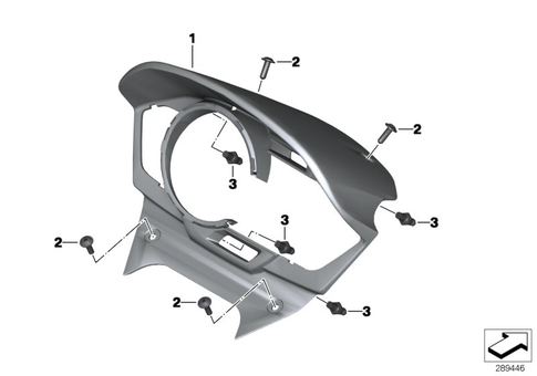 Instrument Cluster for 2012 BMW-Motorrad C 600 Sport #1