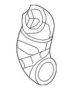 12821852 - : Air Intake Hose for Saab: 9-5 Image