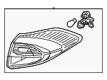 92402D3650 - : Tail Lamp Assembly for Hyundai Image