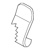 87622JF00A - Body: Trim Cover for Nissan Image