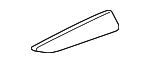 4M88573676PS - Body: Speaker Grille for Audi Image
