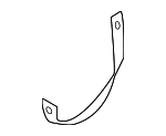 4M8820337 - Body: Inner Molding Strap for Audi Image