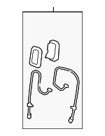 82243SZAA01ZA - Body: Recline Lever for Honda: Pilot Image