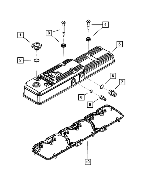 Cylinder Head for 2008 Dodge Ram 3500 #1