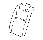 82127TBGA41 - Body: Seat Back Pad for Honda: Civic Image
