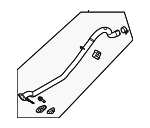 MB3Z5A212L - Exhaust: Front Pipe for Ford: Bronco Image