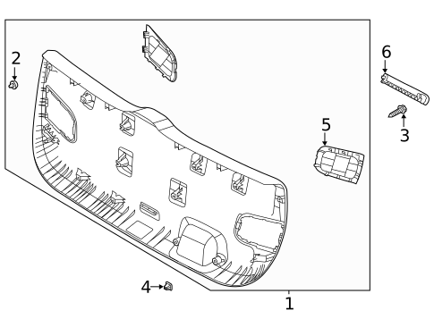 Interior Trim for 2024 Kia Soul #0