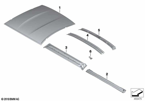 Roof for 2025 BMW M8 #0
