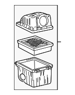 ZZS013320 - Engine: Air Cleaner Assembly for Mazda: B2500, B3000 Image