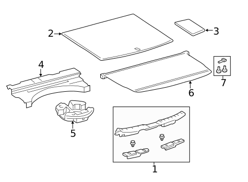 Interior Trim - Rear Body for 2025 Toyota RAV4 #0