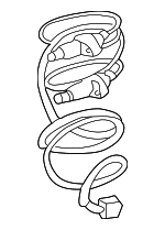 9162612 - Brakes: ABS Sensor for Volvo: 850, C70, S70, V70 Image