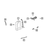 6508599AA - Electrical: Bolt And Retainer for Mopar Image