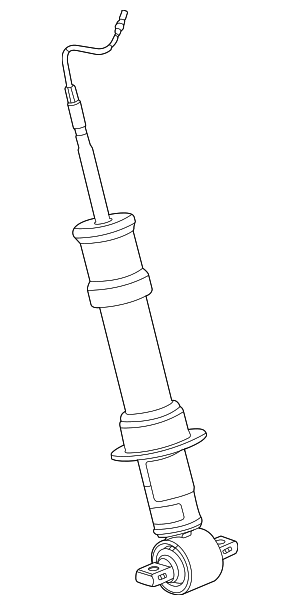 85619255 - Suspension: Suspension Shock Absorber for Cadillac: Escalade, Escalade ESV | Chevrolet: Silverado 1500, Suburban, Tahoe | GMC: Sierra 1500, Yukon, Yukon XL Image