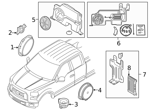 Sound System for 2017 Ford F-150 #0
