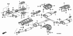 18176PT0003 - Electrical/Exhaust/Heater/Fuel: BOLT, CONVERTER (YUTAKA) for Acura Image