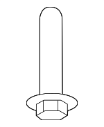 W721071S450B - Body: Reinforcement Bolt for Ford Image