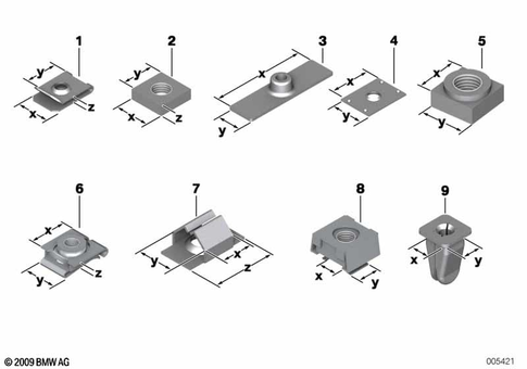 Connecting Elements for 1998 BMW 318is #0